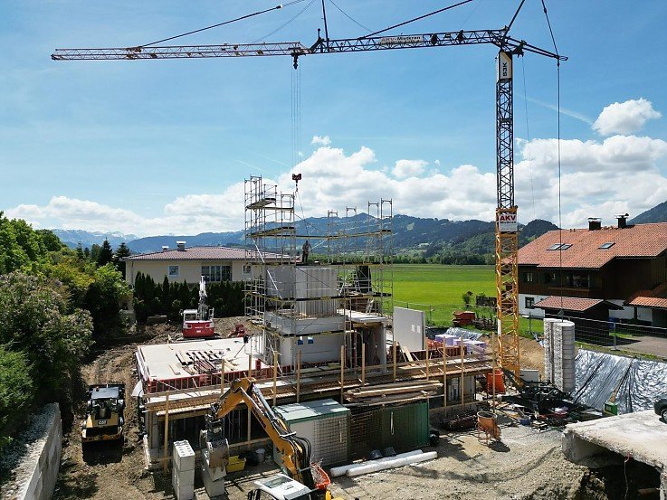 Foto Aushub - Kellerbau Haus B