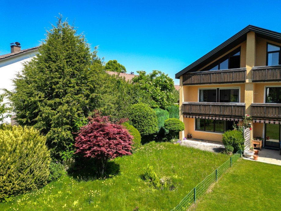 Hausansicht Doppelhaush�lfte Lindau