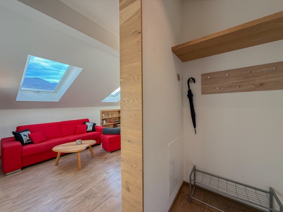 Garderobe Dachgeschosswohnung Oberstaufen / Wiedemannsdorf