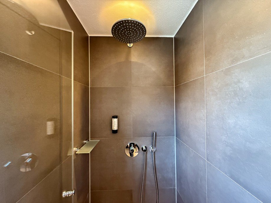 begehbare Regendusche Etagenwohnung Oberstaufen