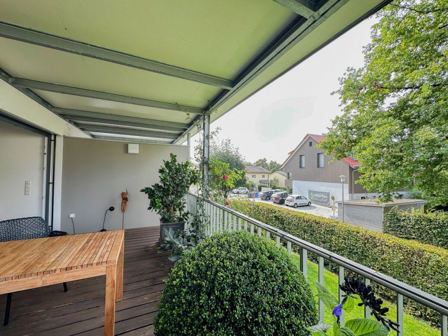 Terrasse Doppelhaush�lfte Lindau (Bodensee) / Aeschach
