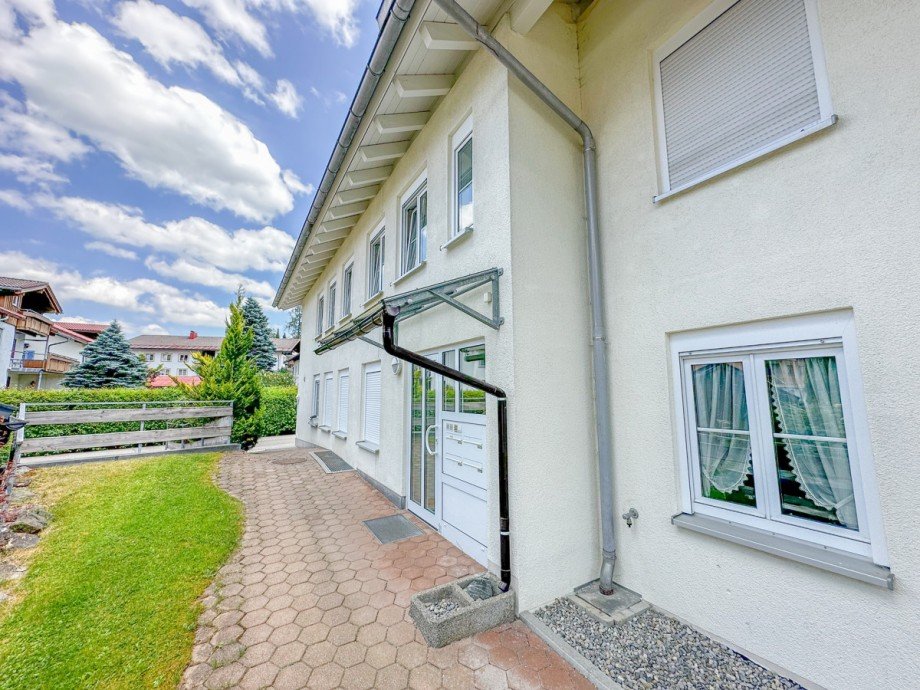 Eingangsbereich Maisonettewohnung Oberstaufen