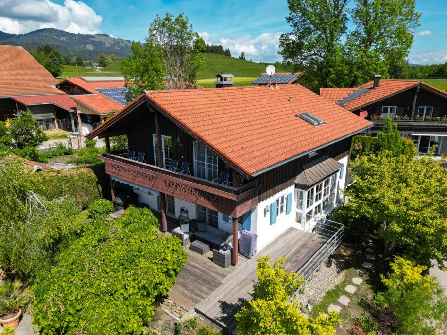 Hausansicht Einfamilienhaus Ofterschwang