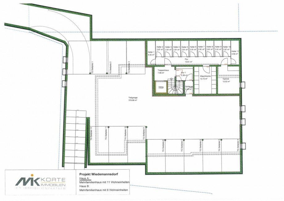 TG KG Haus A Etagenwohnung Oberstaufen / Wiedemannsdorf