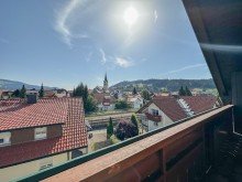 Ausblick Gepflegte 3-Zimmerwohnung mit Bergpanorama 
 in zentraler Lage von
  Oberstaufen im Allg�u