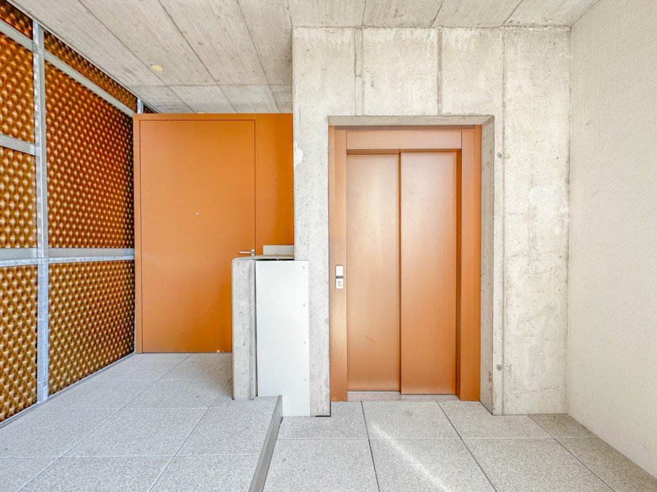 privater Zugang mit Penthouse-Lift Penthousewohnung Dornbirn