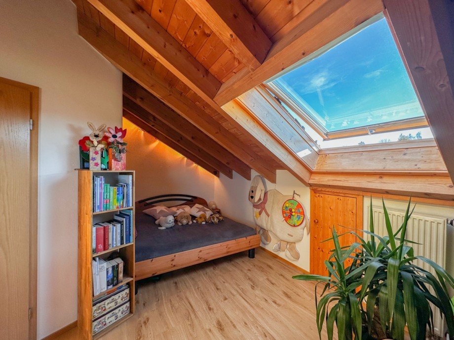 Schlafzimmer 2 Maisonettewohnung Lindenberg im Allg�u