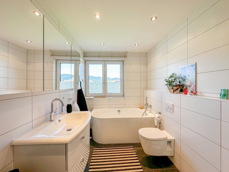 Badezimmer Etagenwohnung Oberstaufen