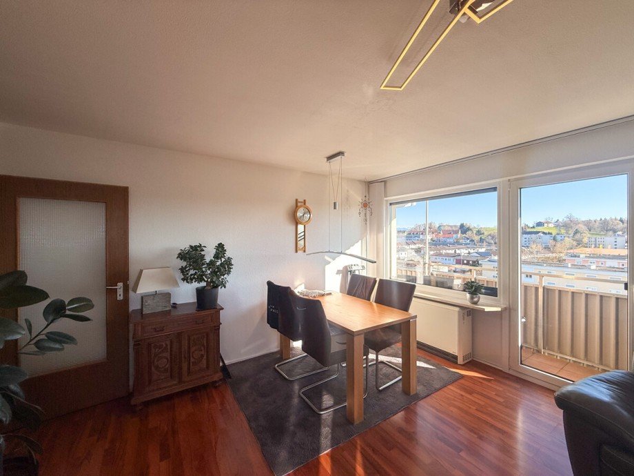 Wohn/Esszimmer Etagenwohnung Lindenberg im Allg�u