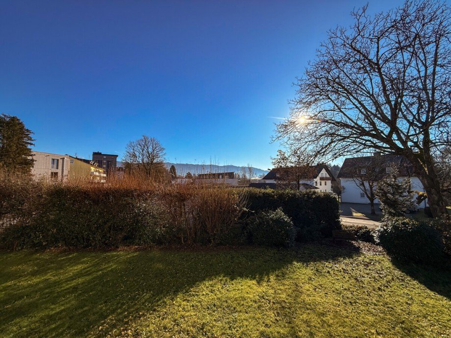 Ausblick Balkon Etagenwohnung Lindau