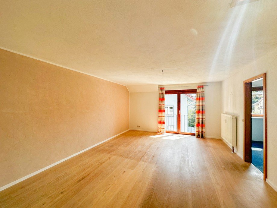 Wohnzimmer Maisonettewohnung Scheidegg