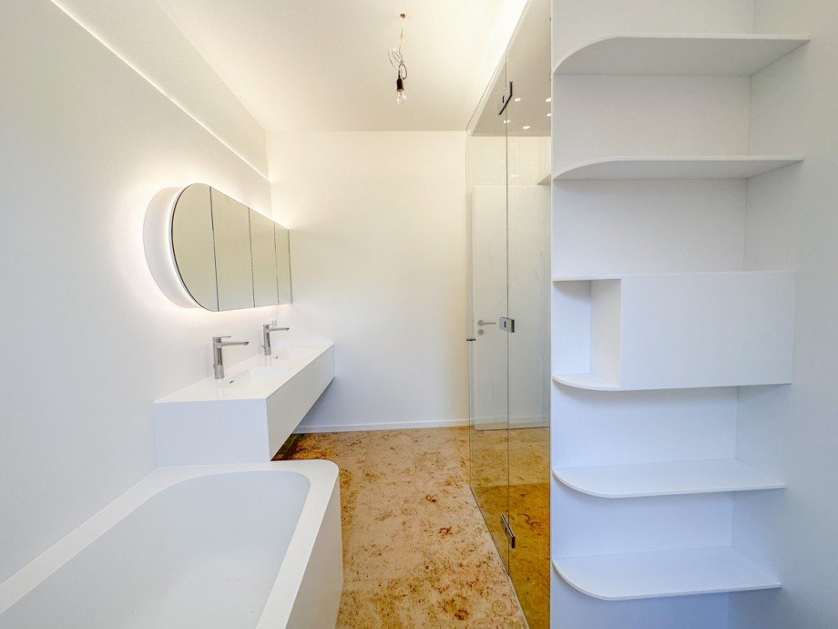 hochwertiges Badezimmer Penthousewohnung Dornbirn