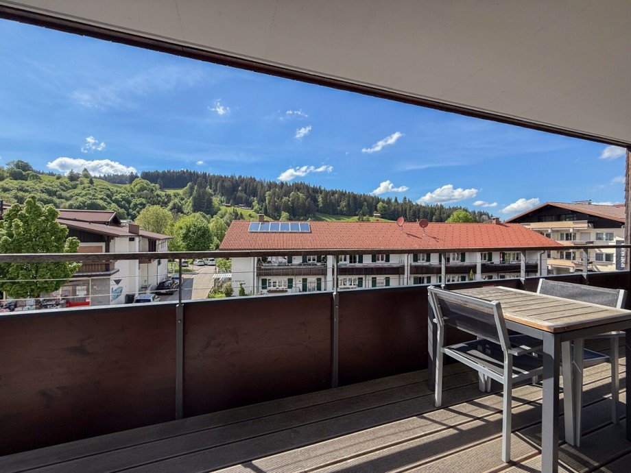 Balkon Etagenwohnung Oberstaufen