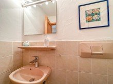 G�ste WC Gepflegte 3-Zimmerwohnung mit Bergpanorama 
 in zentraler Lage von
  Oberstaufen im Allg�u