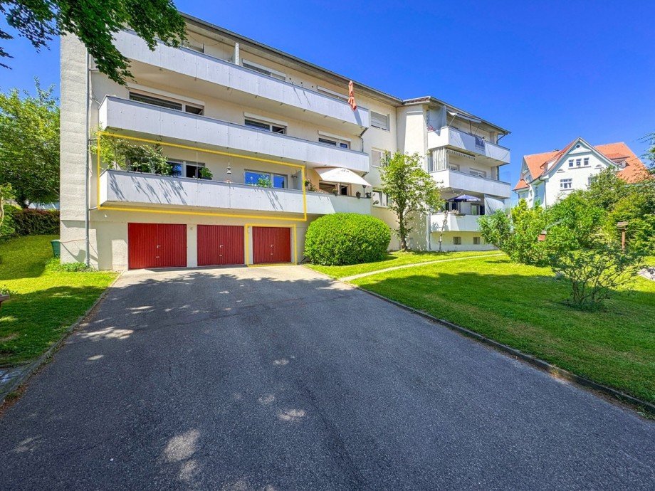 Au�enansicht Hof & Garten Etagenwohnung Lindau