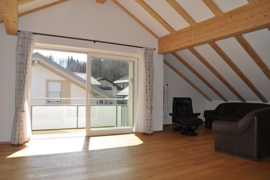 Wohnbereich Dachgeschosswohnung Oberstaufen