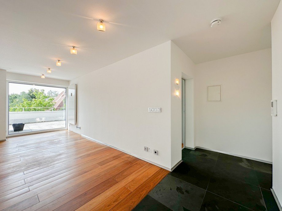Wohnzimmer Penthousewohnung M�nchen / Nymphenburg