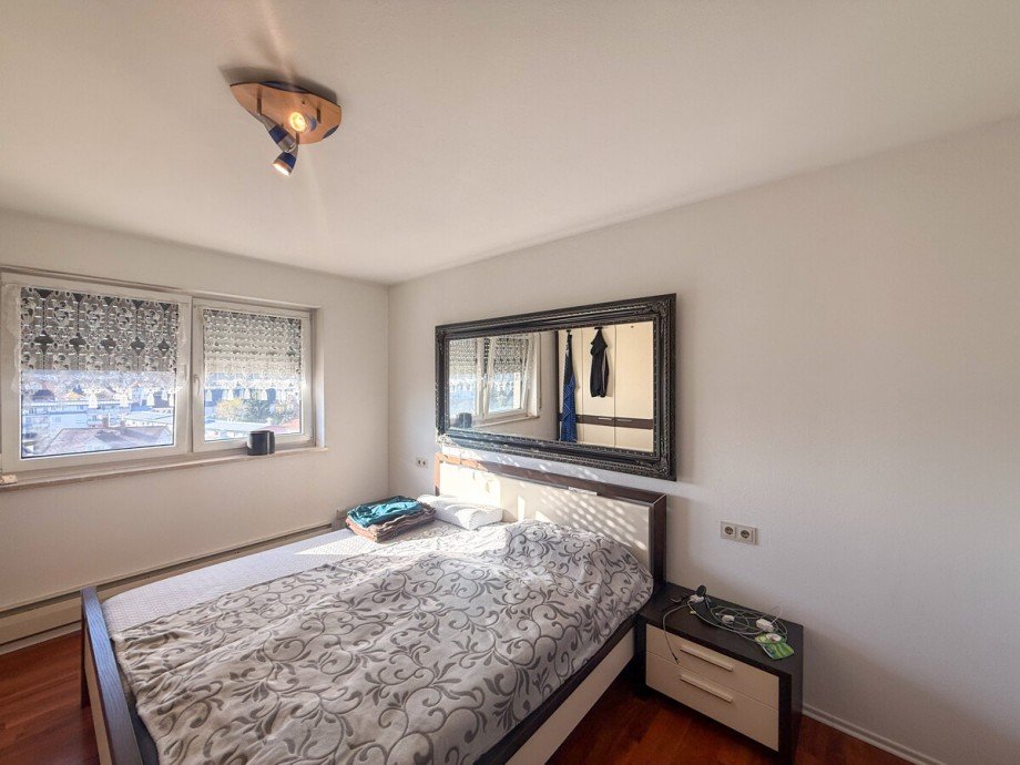 Schlafzimmer Etagenwohnung Lindenberg im Allg�u