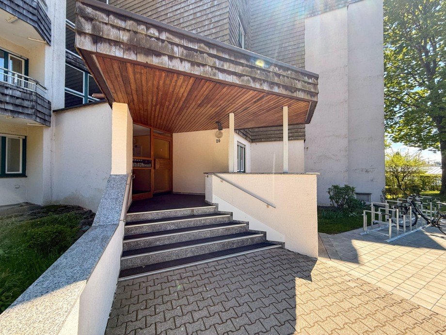Eingang Etagenwohnung Lindenberg im Allg�u