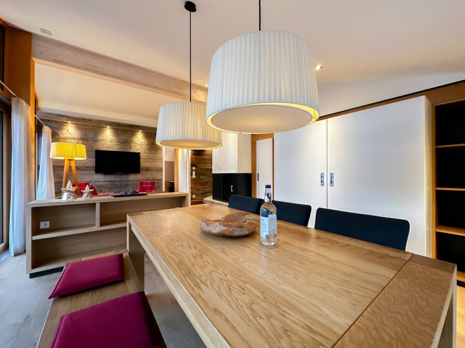Wohn / Essbereich ( Chalet Kapf ) Dachgeschosswohnung Oberstaufen