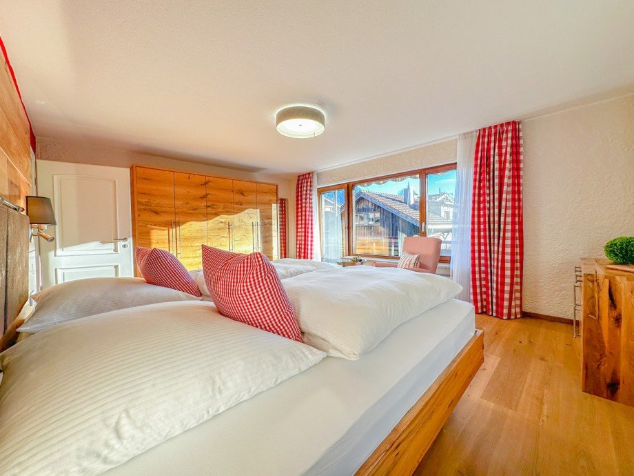 Schlafzimmer Etagenwohnung Fischen im Allg�u / Langenwang