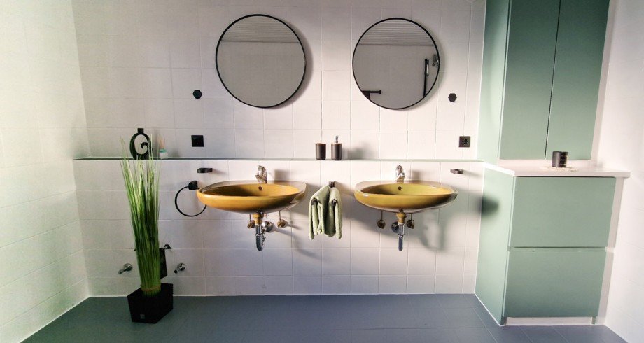 Badezimmer Landhaus Heimenkirch