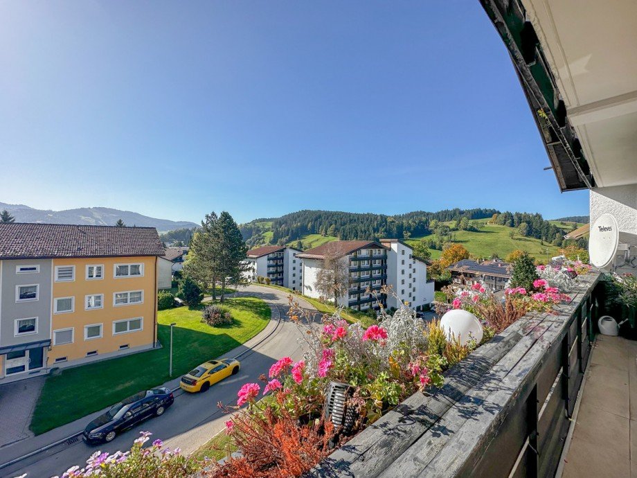 Balkon Etagenwohnung Oberstaufen