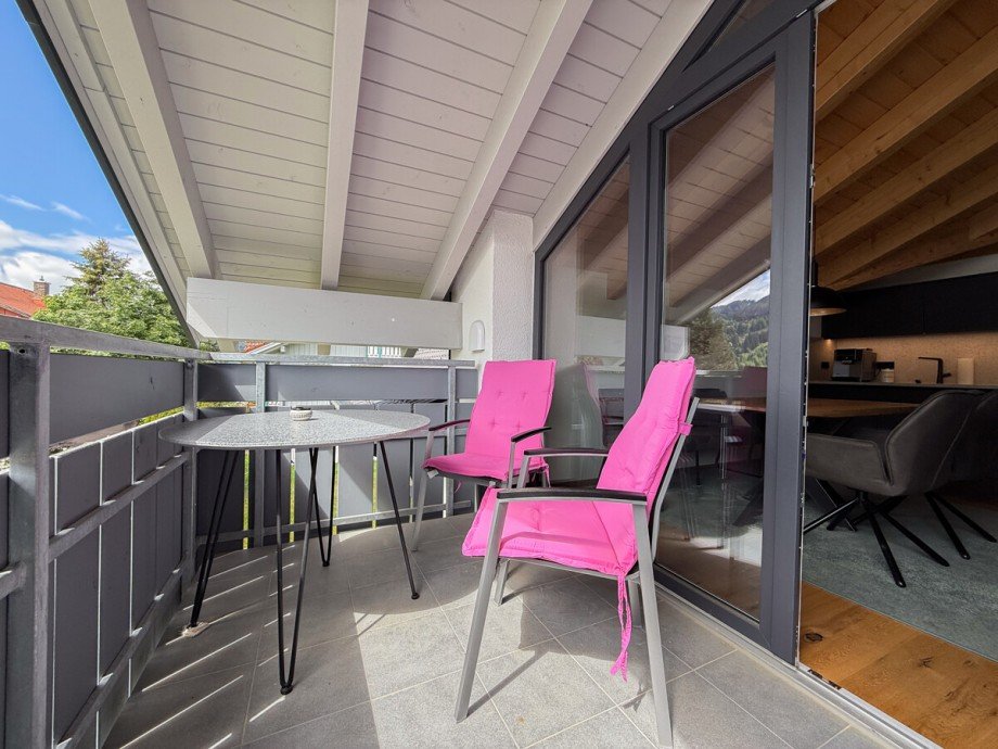 S�d-Balkon Dachgeschosswohnung Oberstaufen / Wiedemannsdorf