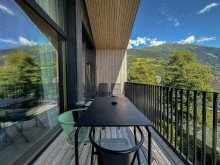 Balkon Exklusives Maisonette-Chalet mit ca. 101 m� Wohnfl�che 
 in den Amrai Suites - Schruns