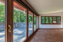 Wintergarten Traumhafte Immobilie im Landhausstil in bester Lage am Rande eines Waldgebietes