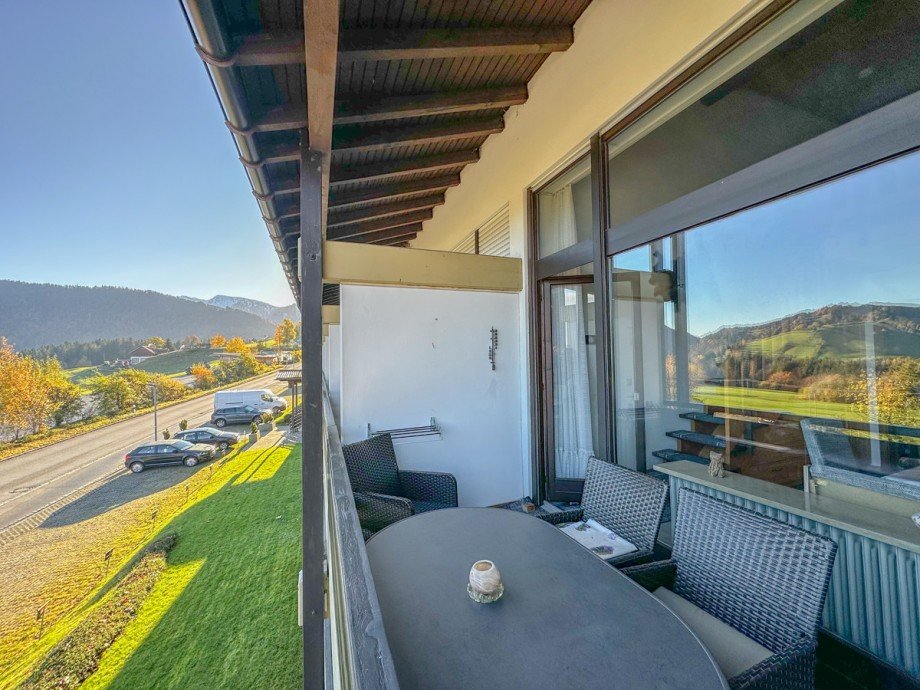 Balkon Maisonettewohnung Oberstaufen / Steibis
