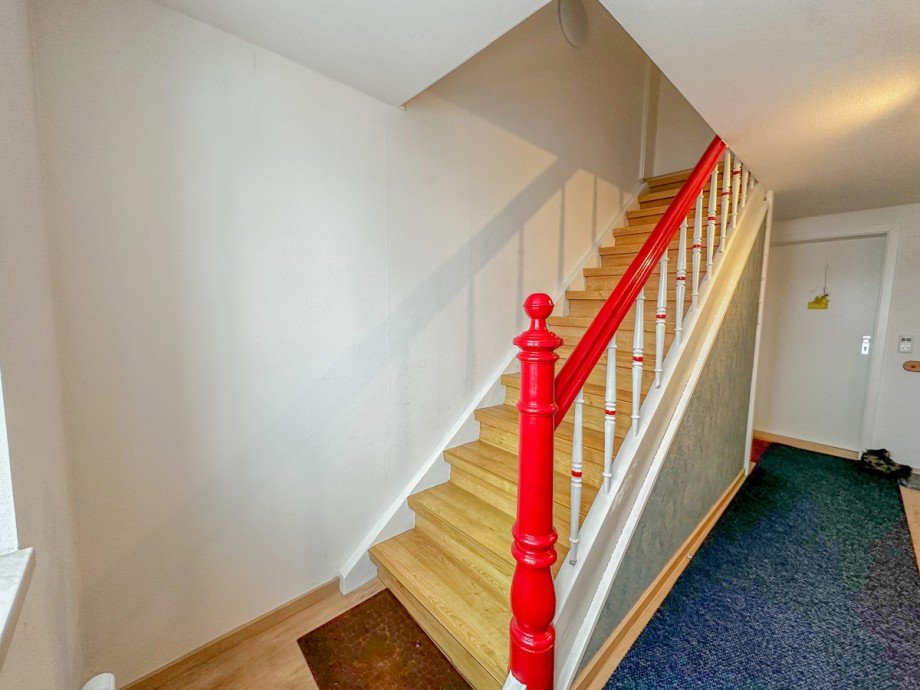 Treppenhaus Zweifamilienhaus Lindenberg im Allg�u