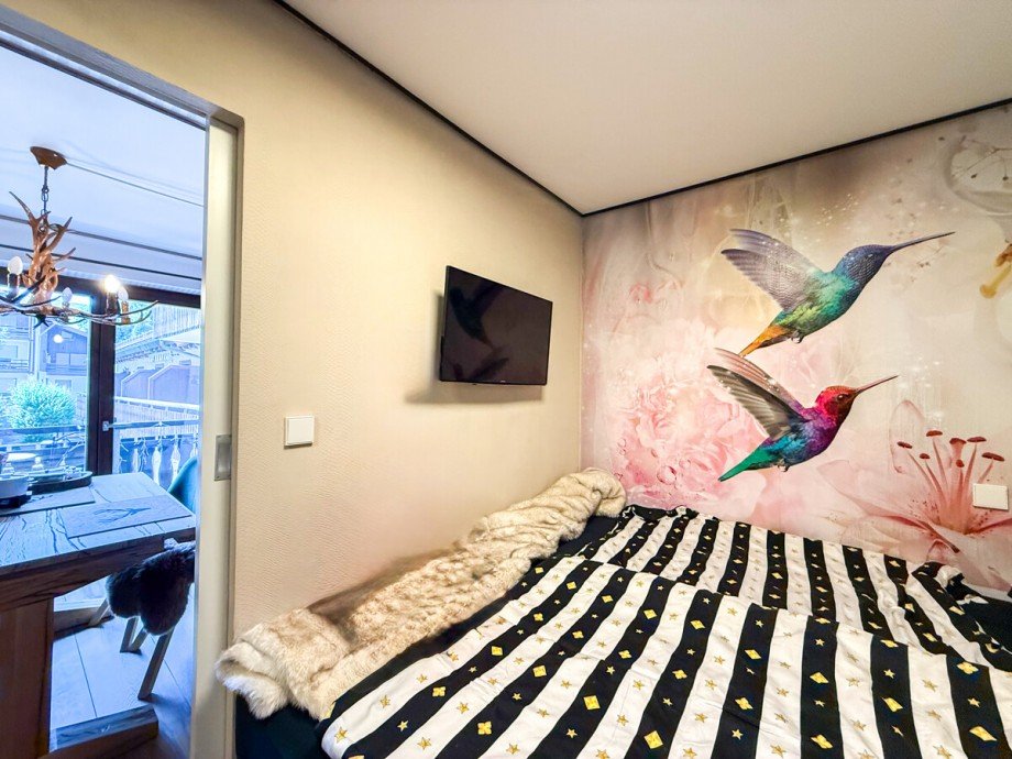 Schlafzimmer Etagenwohnung Oberstaufen / Steibis