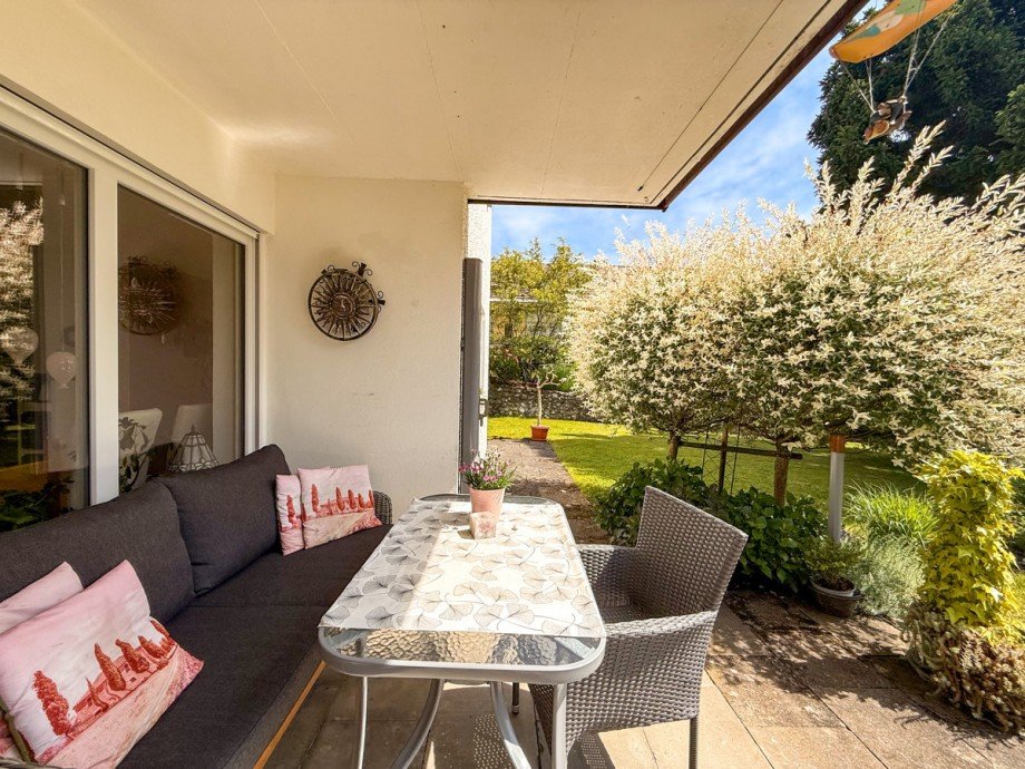 Terrasse Erdgeschosswohnung Vogt