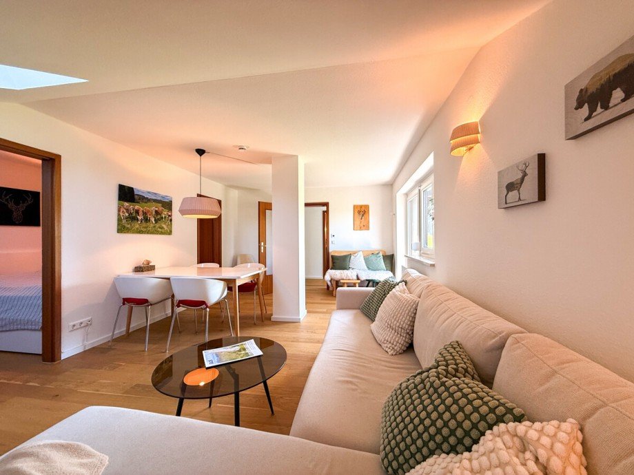 Wohn-Esszimmer Dachgeschosswohnung Oberreute