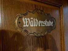 Gaststube f�r private Feste Exklusive Villa mit Bergpanorama und Innenpool 
 in Scheidegg / Lindenau im Allg�u