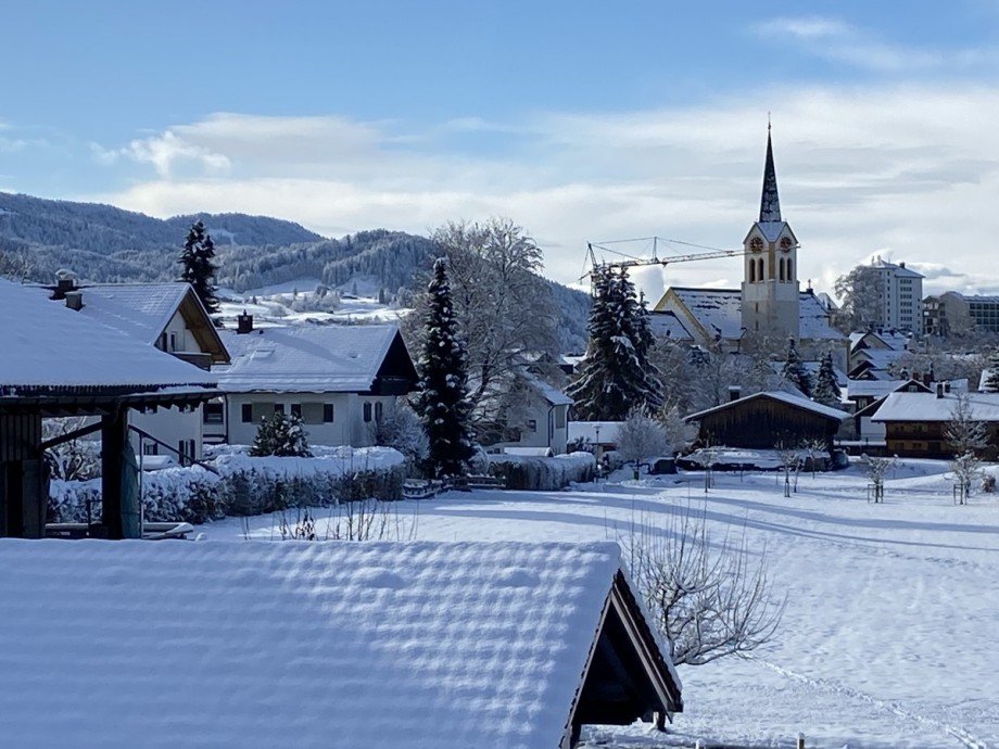 Ausblick Etagenwohnung Oberstaufen