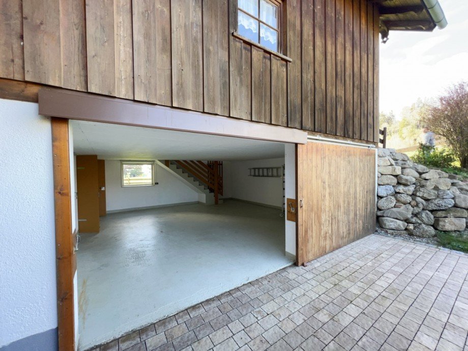 Garagen Einfahrt Bauernhaus Maierh�fen