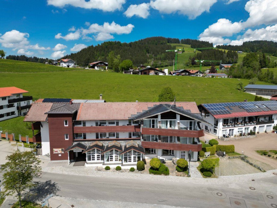 Hausansicht Erdgeschosswohnung Oberstaufen / Kalzhofen