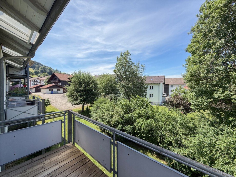 Balkon Etagenwohnung Oberstaufen