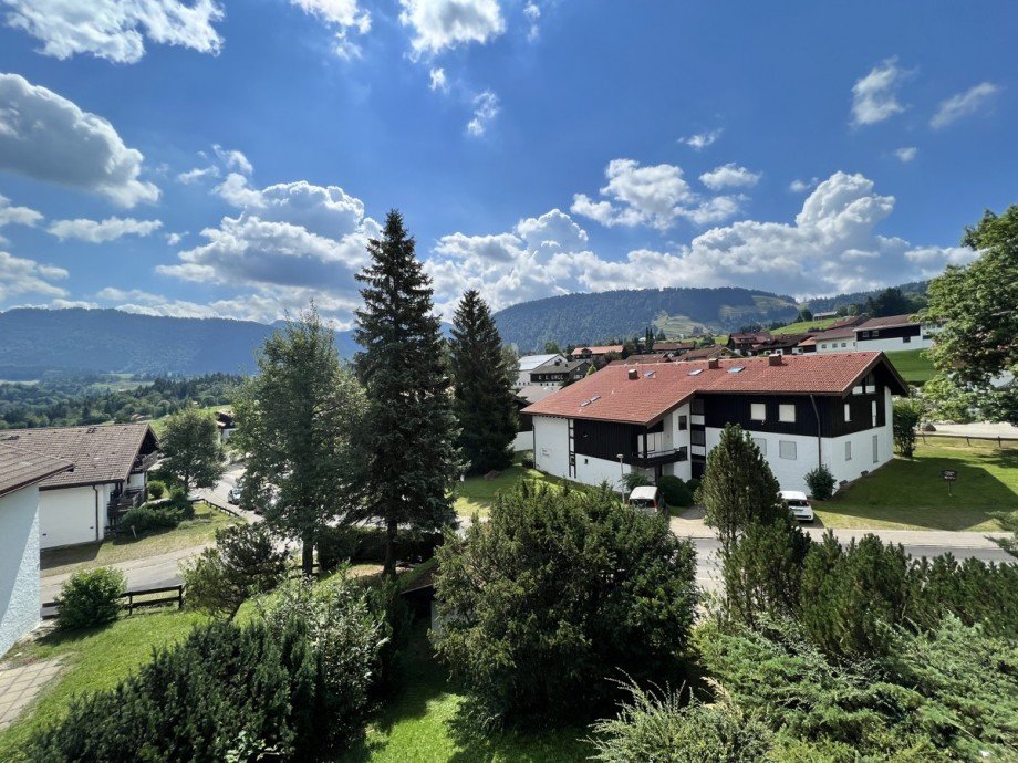 Aussicht Etagenwohnung Oberstaufen / Steibis