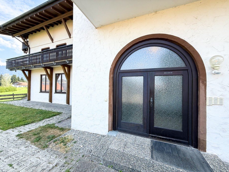 Haust�r Etagenwohnung Oberstaufen / Steibis