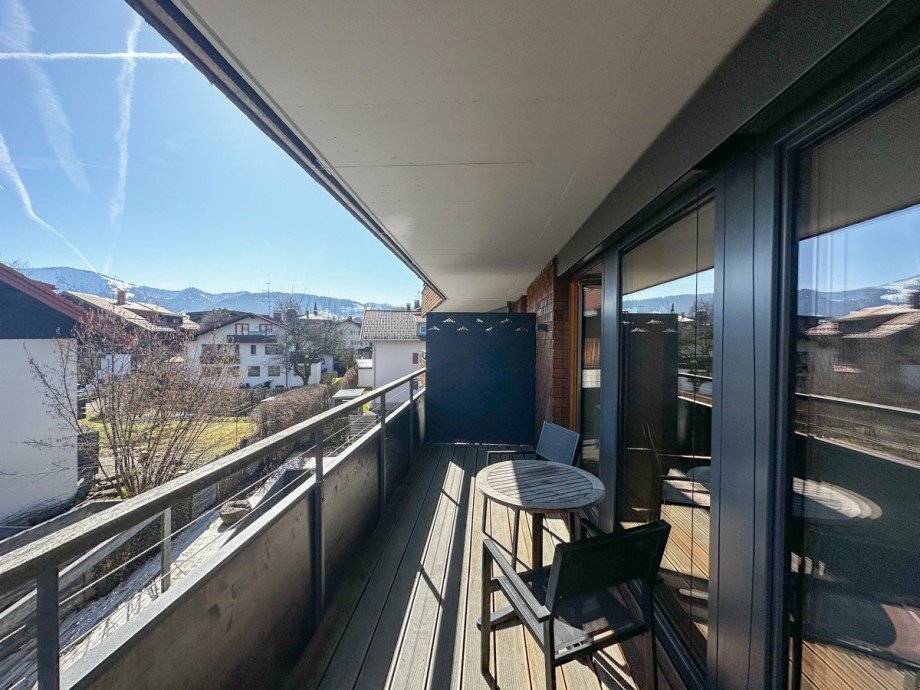Ost-Balkon Etagenwohnung Oberstaufen