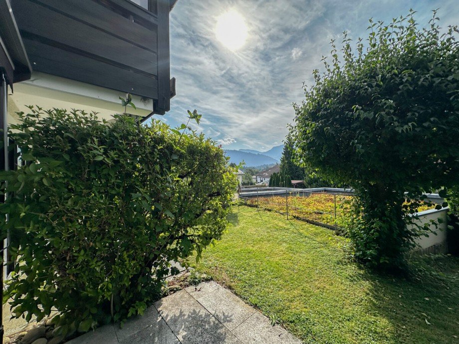 Terrasse - Garten Erdgeschosswohnung Oberstaufen / Steibis