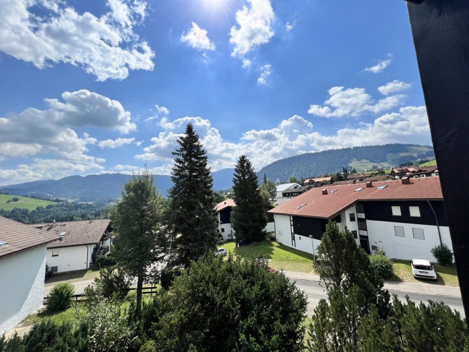 Aussicht Etagenwohnung Oberstaufen / Steibis