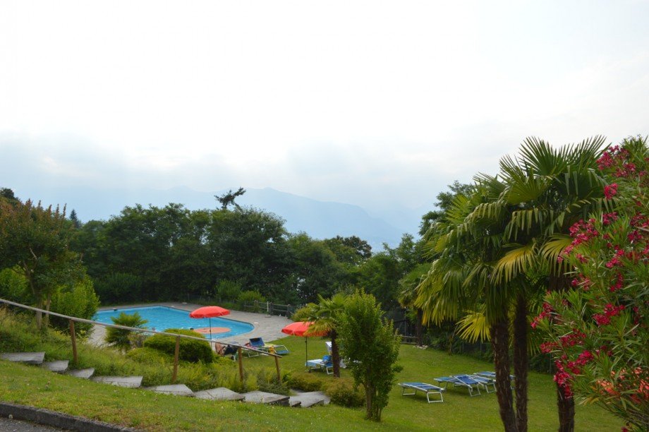 Pool - Anlage Etagenwohnung Vira (Gambarogno)