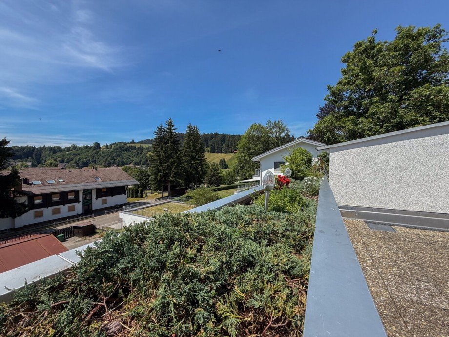 Terrasse ( West ) Penthousewohnung Oberstaufen