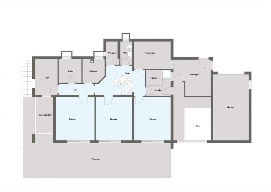 UG Einfamilienhaus Heiligenberg / Steigen
