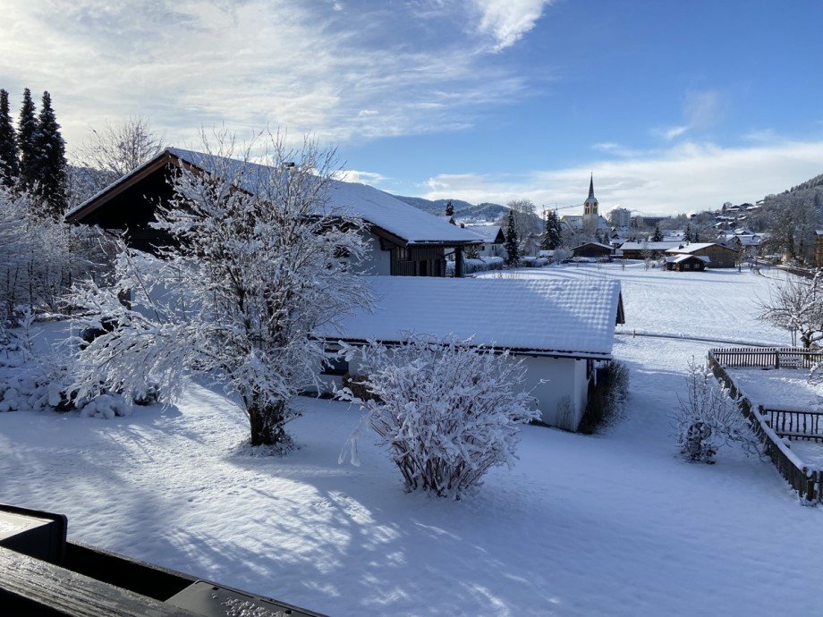 Ausblick Etagenwohnung Oberstaufen