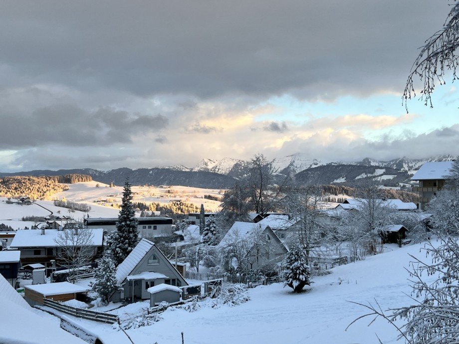Ausblick Einfamilienhaus Oberreute